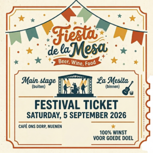 Festivalticket – Fiesta de la Mesa 2026